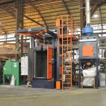 granigliatrice per getti fusi in shell moulding